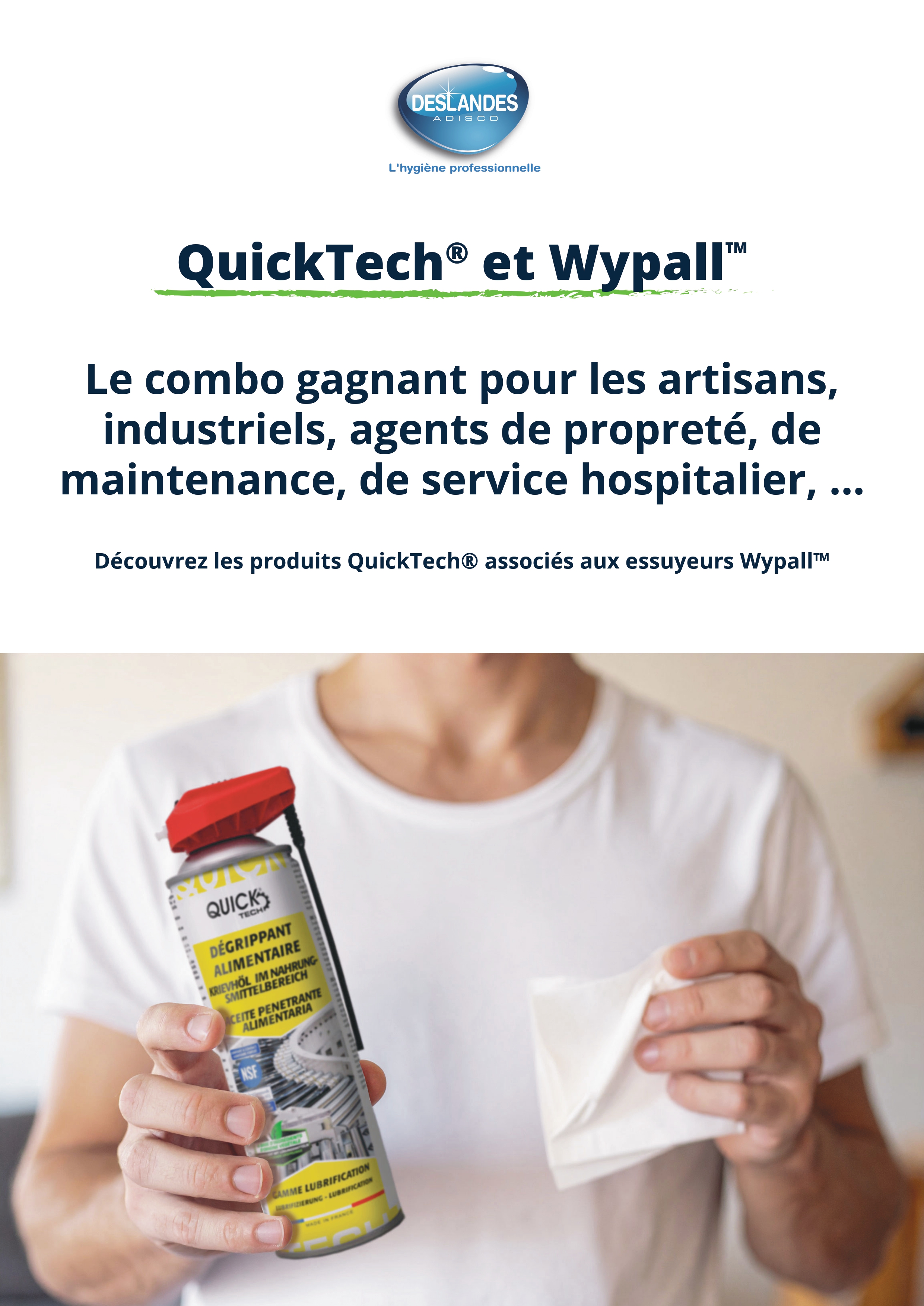 Quicktech Wypall notre séléction pour votre métier